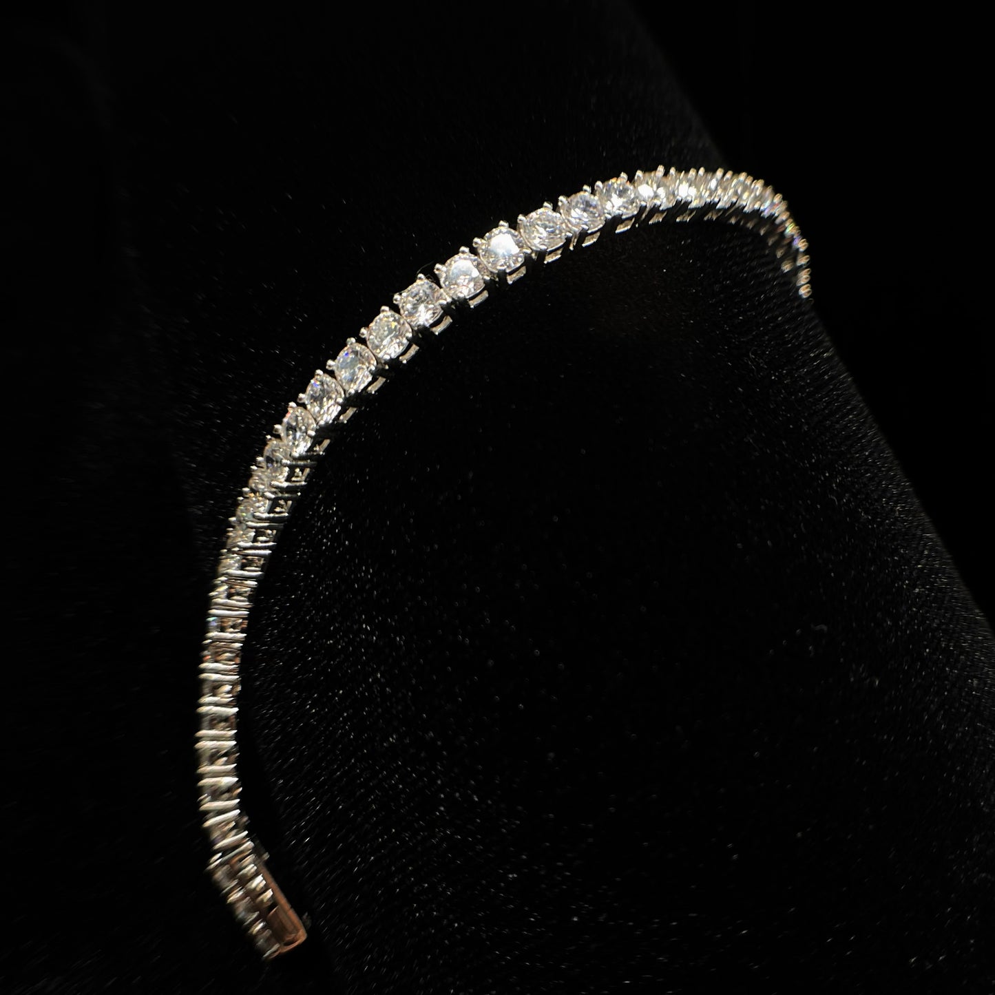 Sterling Silver Tennis Bracelet